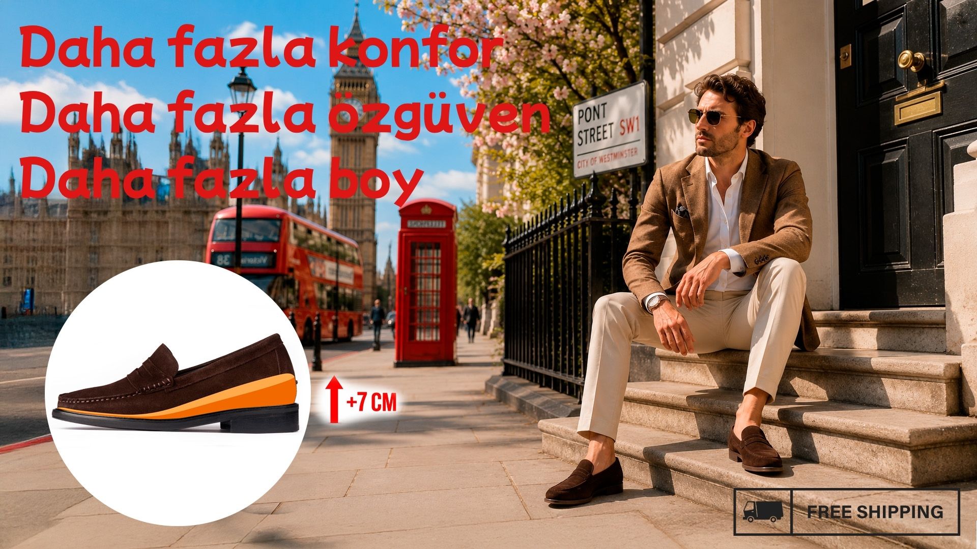 Daha uzun boylu olmak i&ccedil;in ayakkabılar